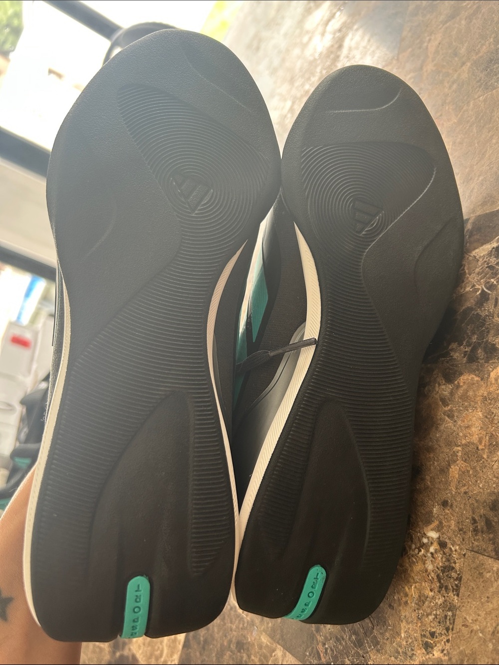 NWT 🆕 adidas x Mercedes Black & Teal Motorsport Low-Profile Sneakers lmt edition - Picture 6 of 6